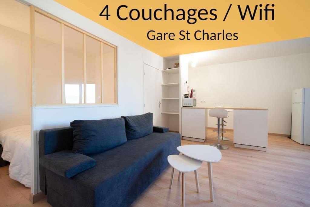 Fully Equipped Apartment 2 To 4 People St Charles 마르세유 외부 사진